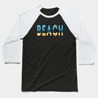 Beach Seaside Baseball T-Shirt